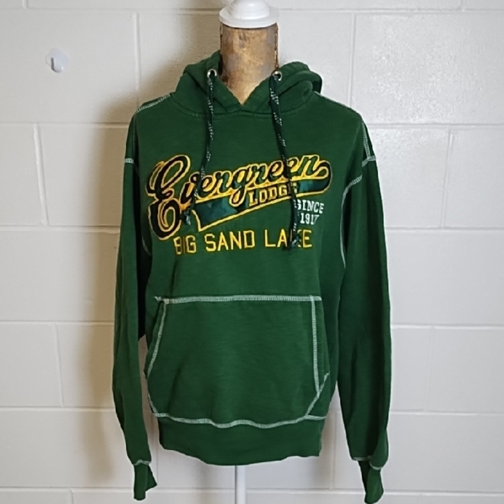 Evergreen Lodge Big Sand Lake Hoodie Seatshirt
